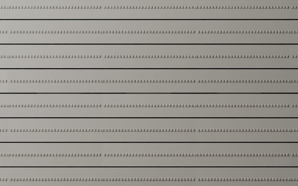 Dentil Course wall face in running bond
